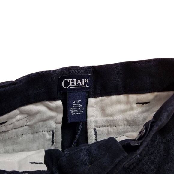 Chaps navy pants 2T - Picture 3 of 4